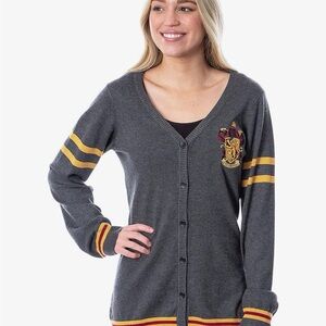 Warner Bros. Harry Potter Gryffindor Grey Sweater